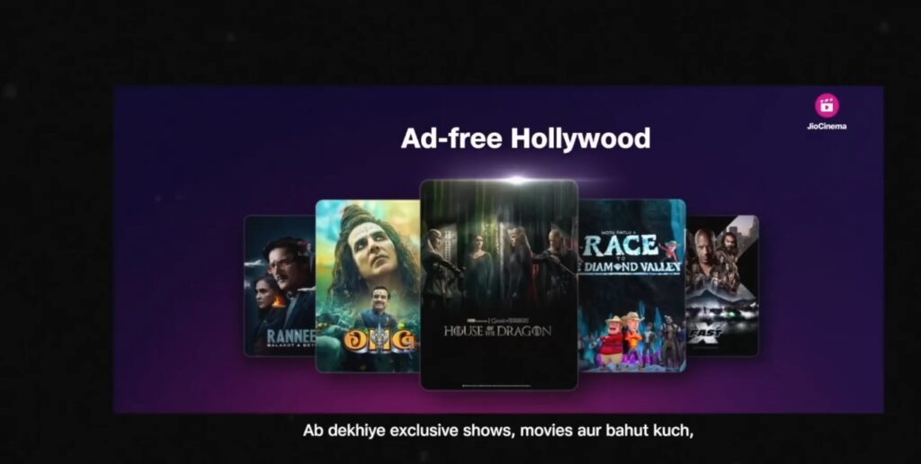 Jio Cinema OTT